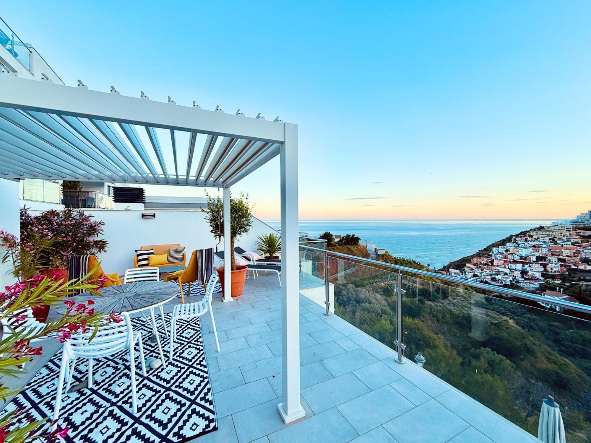 Penthouse Balcon Del Mar 121 Casasol Apartment Nerja Ngoại thất bức ảnh
